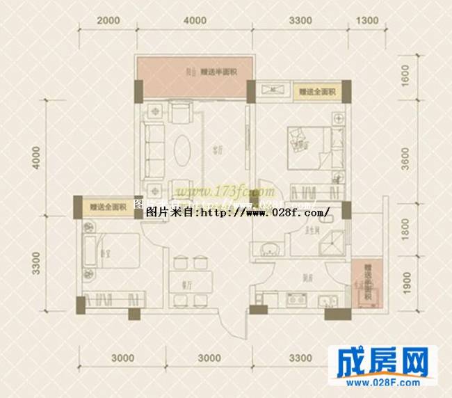 上爵公馆户型图,点击放大