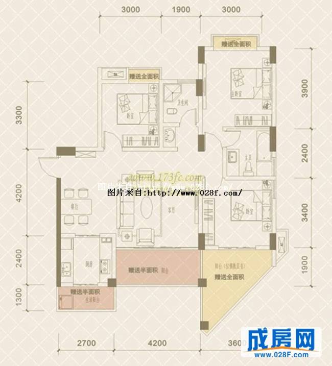 上爵公馆户型图,点击放大