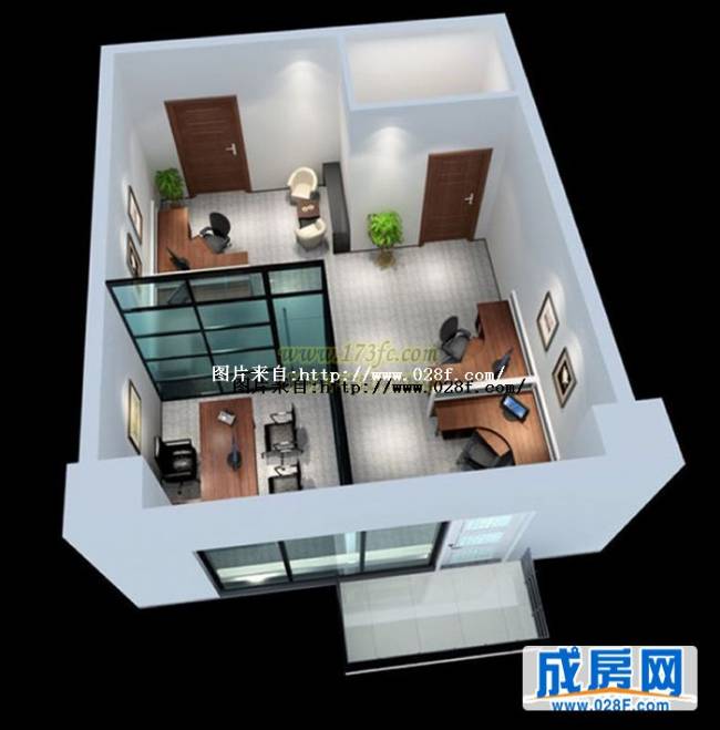 蓝光空港国际城户型图,点击放大