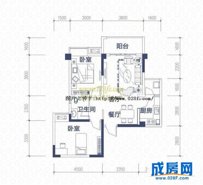 CLOCK城邦户型图,点击放大