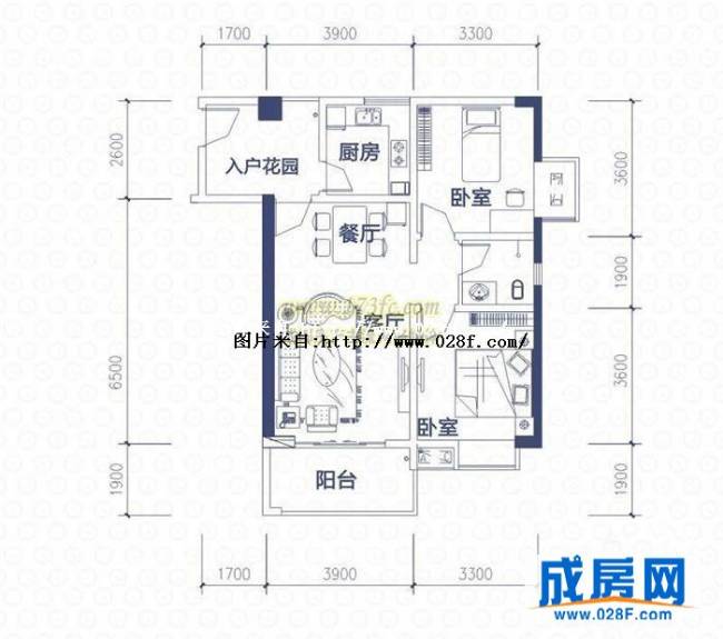 CLOCK城邦户型图,点击放大
