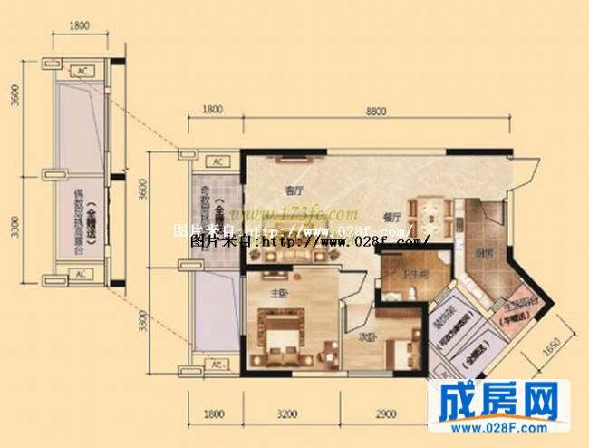 九州金色港湾户型图,点击放大