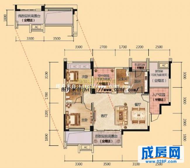 九州金色港湾户型图,点击放大