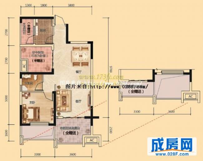 九州金色港湾户型图,点击放大