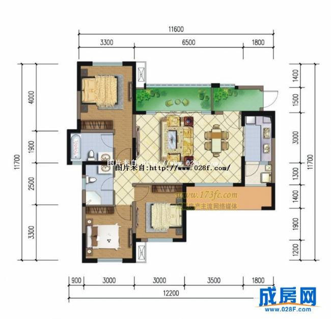 佳兆业君汇上品户型图,点击放大