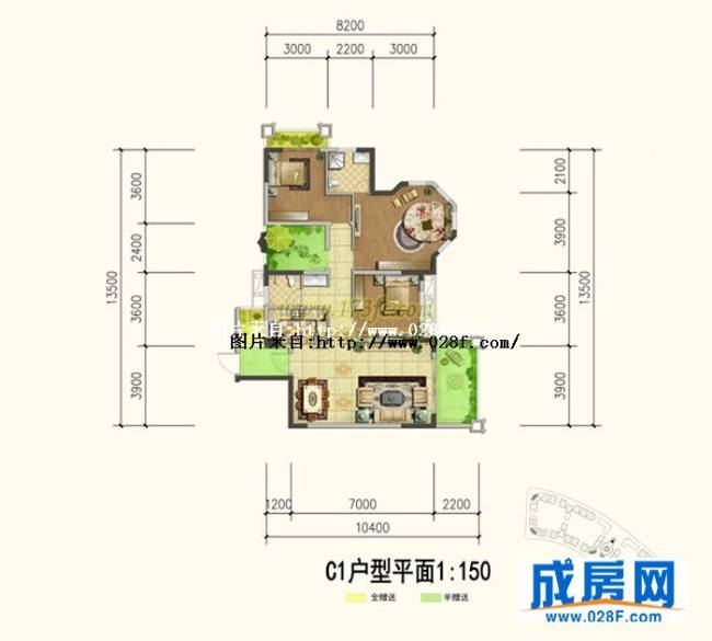 武海中华名城户型图,点击放大