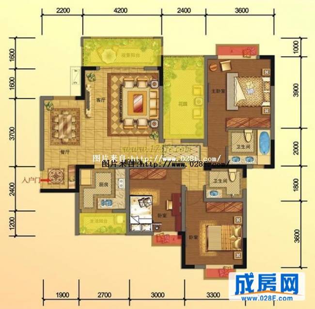 贵通御苑雙楠城户型图,点击放大