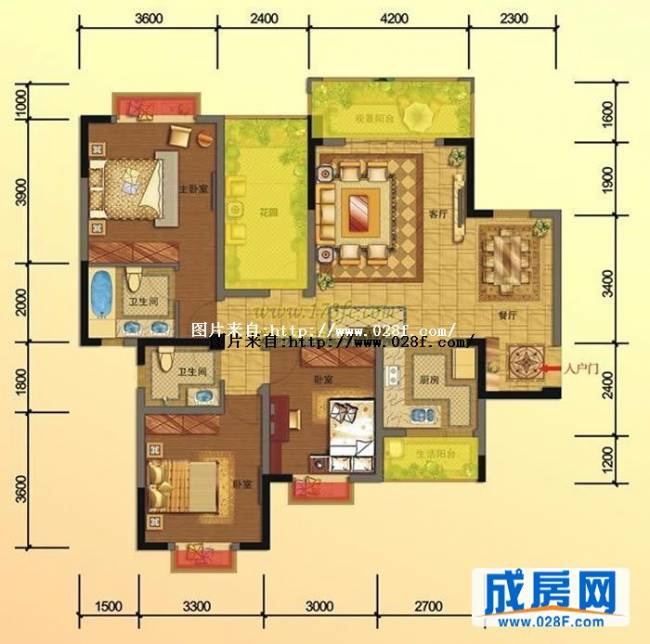 贵通御苑雙楠城户型图,点击放大