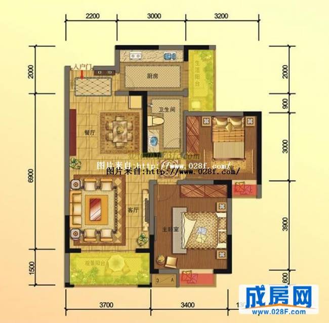 贵通御苑雙楠城户型图,点击放大