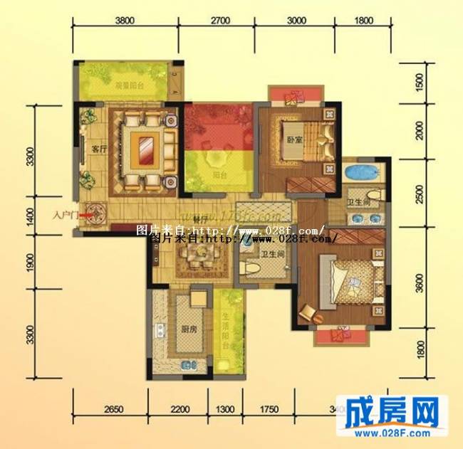 贵通御苑雙楠城户型图,点击放大