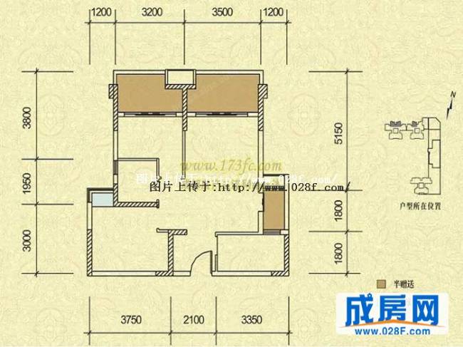 中铁马家公馆户型图,点击放大
