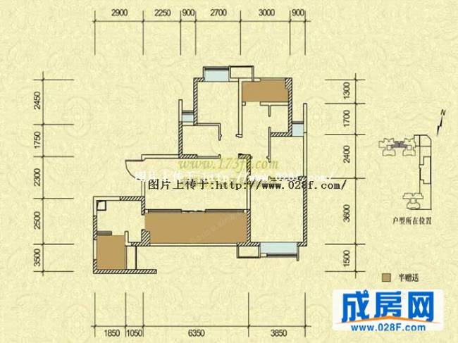中铁马家公馆户型图,点击放大