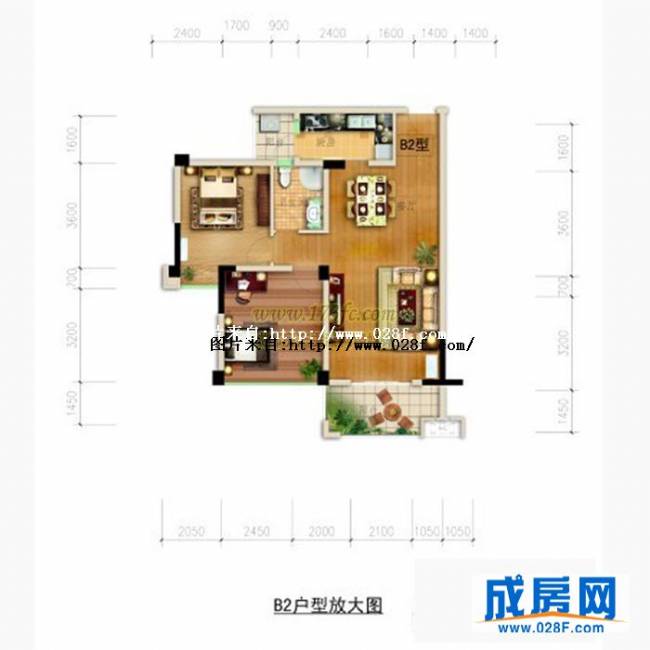 和信龙腾府户型图,点击放大