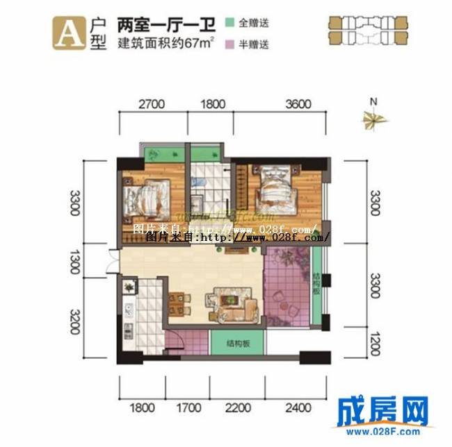 丽雅美锦户型图,点击放大