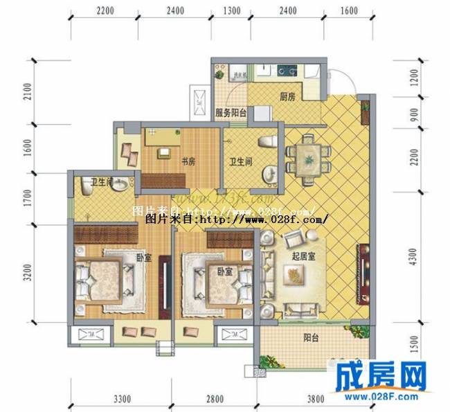 优品道上东区户型图,点击放大
