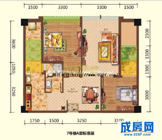 星岛国际户型图,点击放大
