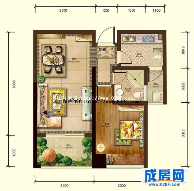 银杏广场户型图,点击放大