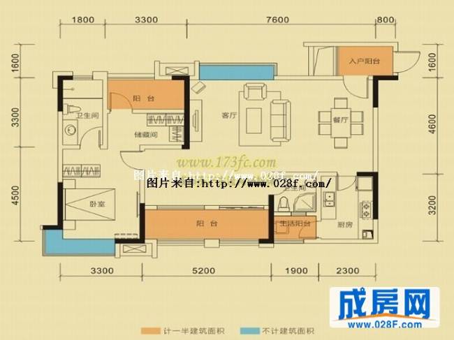 保利梧桐语户型图,点击放大