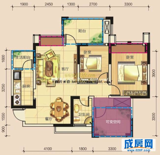 禹鑫亚瑟的城堡户型图,点击放大