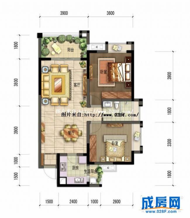 棠湖泊林城南郡户型图,点击放大