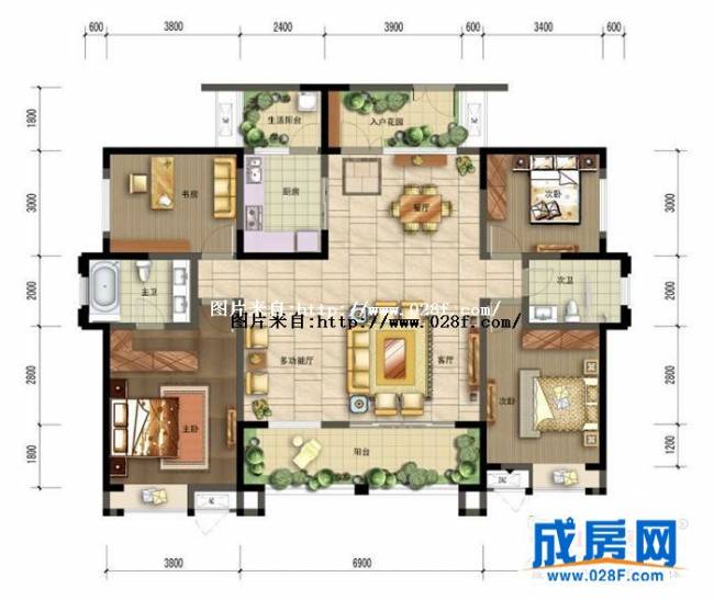 棠湖泊林城南郡户型图,点击放大