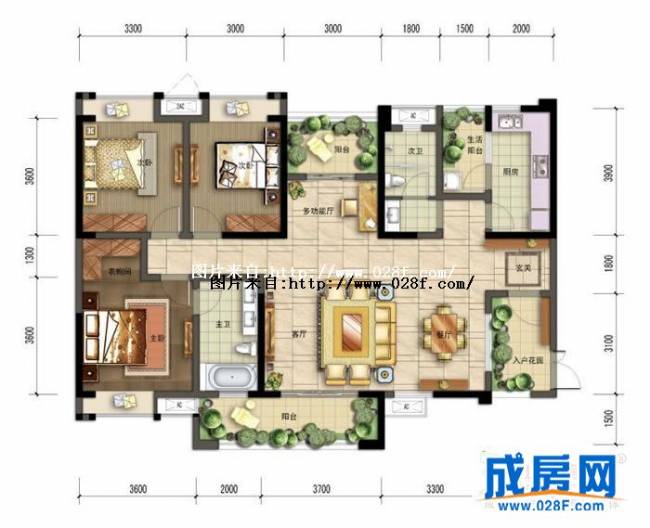 棠湖泊林城南郡户型图,点击放大