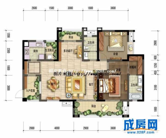 棠湖泊林城南郡户型图,点击放大