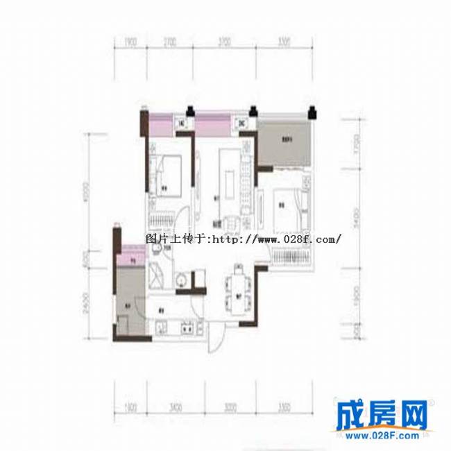 瑞升橡树林华府户型图,点击放大