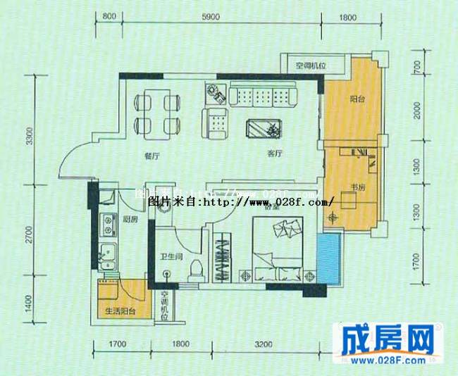 国宾时光汇户型图,点击放大