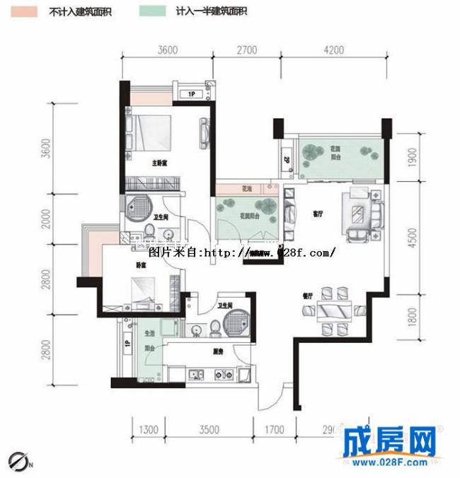 ICON尚郡户型图,点击放大