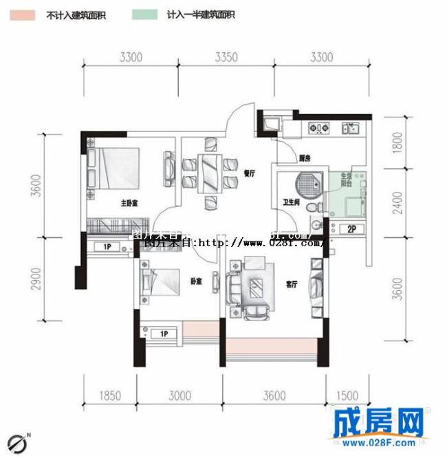 ICON尚郡户型图,点击放大