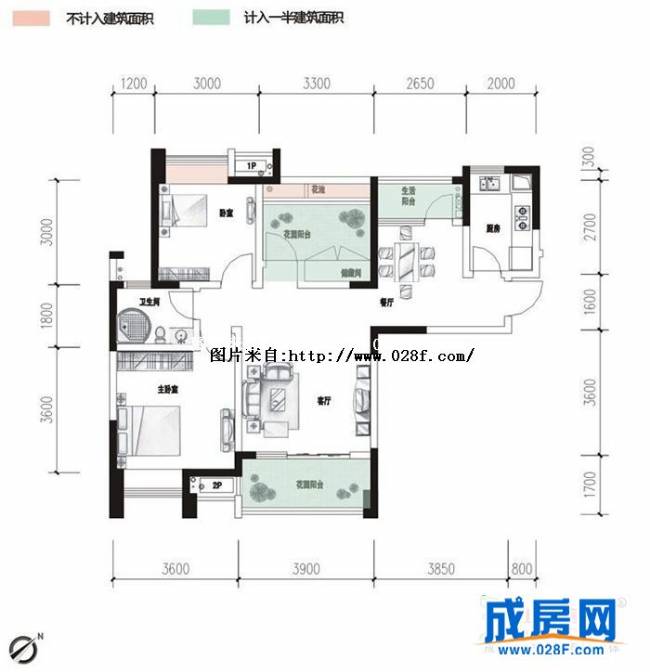 ICON尚郡户型图,点击放大