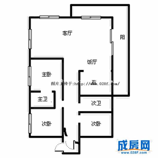 麓山国际社区高层豪宅茵特拉肯户型图,点击放大