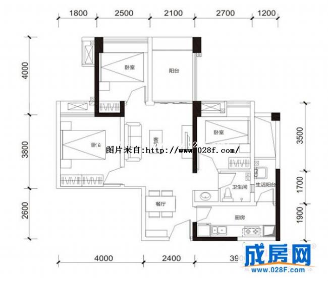 天府逸家—户型图展示-成都新房-成都楼盘|成都房产网