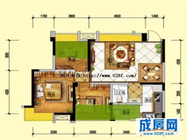 保利春天花语—户型图展示-成都新房-成都楼盘|成都房产信息网-成房网