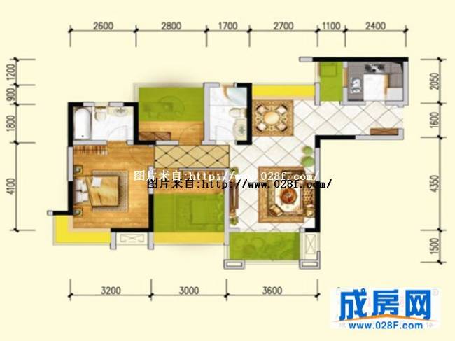 保利春天花语户型图,点击放大