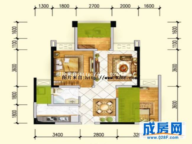 保利春天花语户型图,点击放大