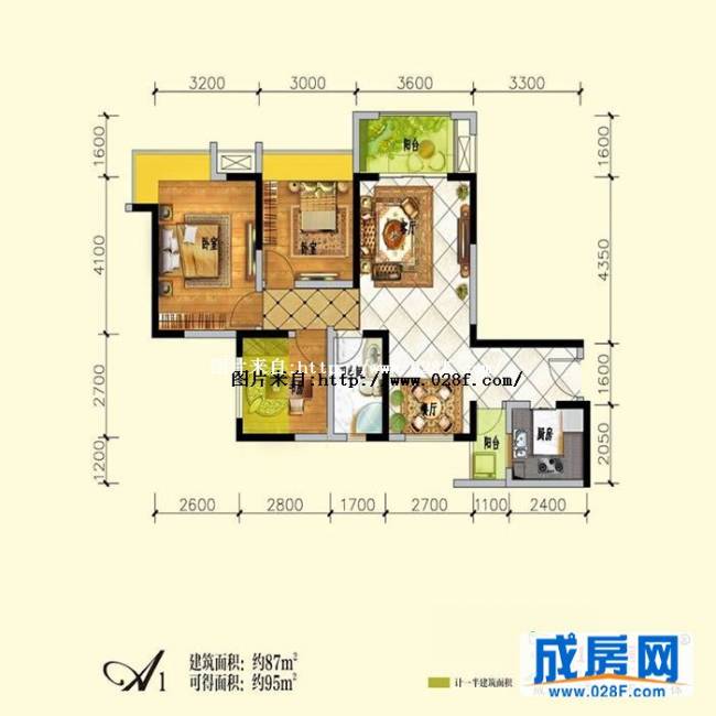 保利春天花语户型图,点击放大