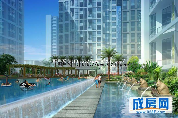 凯德风尚小区环境,点击放大