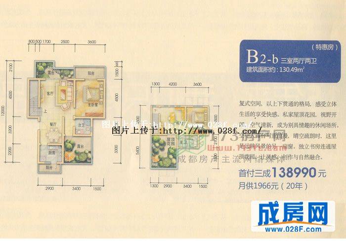 棠湖泊林镇户型图,点击放大