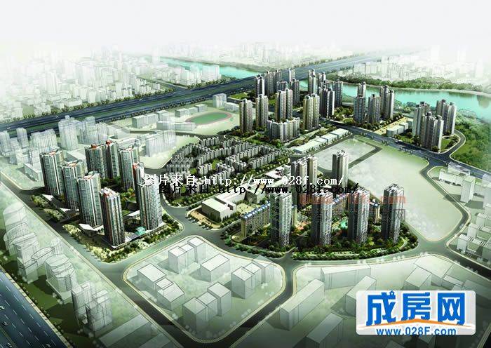 天府长城柏南郡-外观图