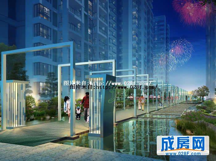 凯德风尚小区环境,点击放大