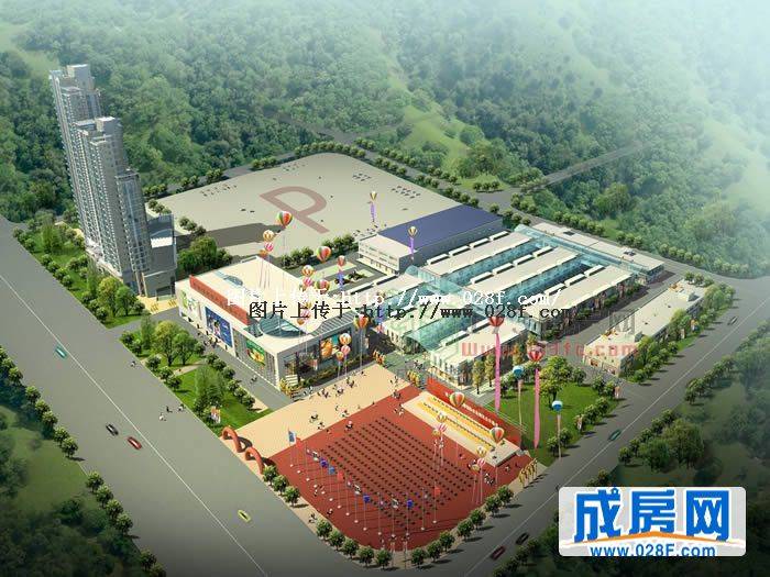 西部绿色农产品交易中心-外观图