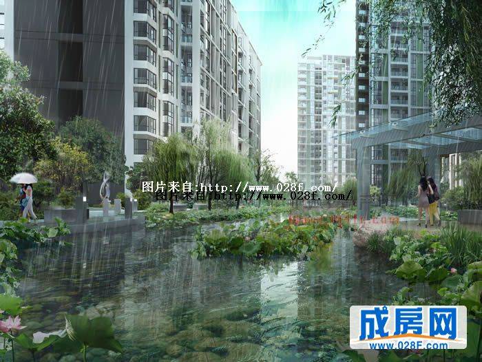 凯德风尚小区环境,点击放大