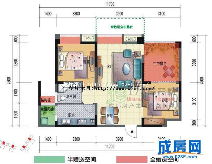 华侨凤凰国际城户型图,点击放大
