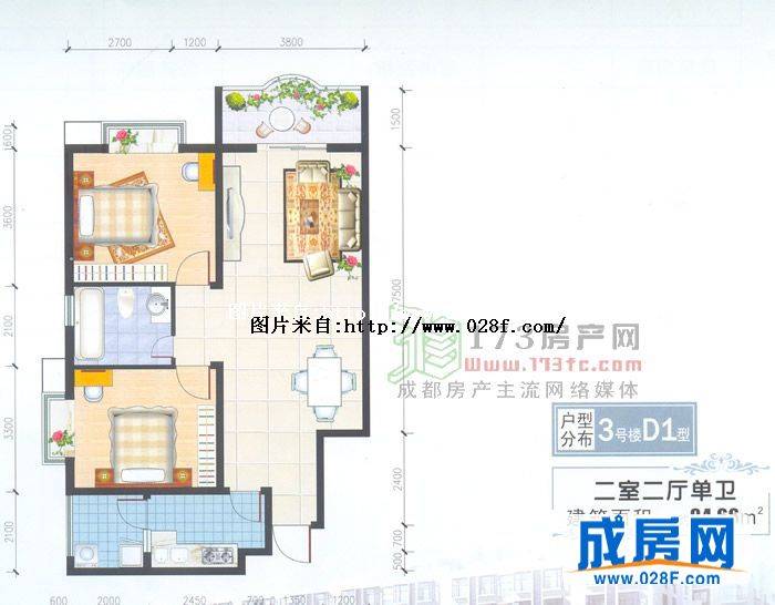 天邑华庭户型图,点击放大