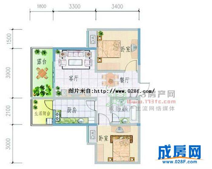 西郡兰庭户型图,点击放大