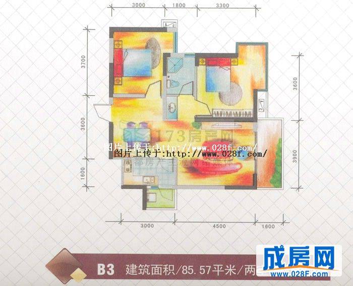 润扬书院阁户型图,点击放大