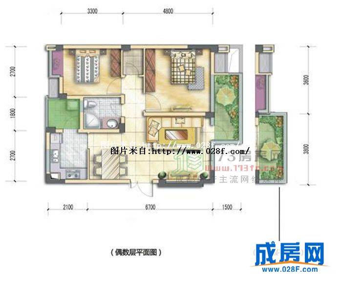 上东阳光美悦林户型图,点击放大