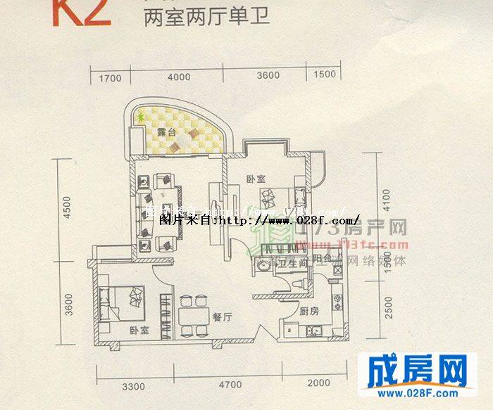 和贵久居福户型图,点击放大